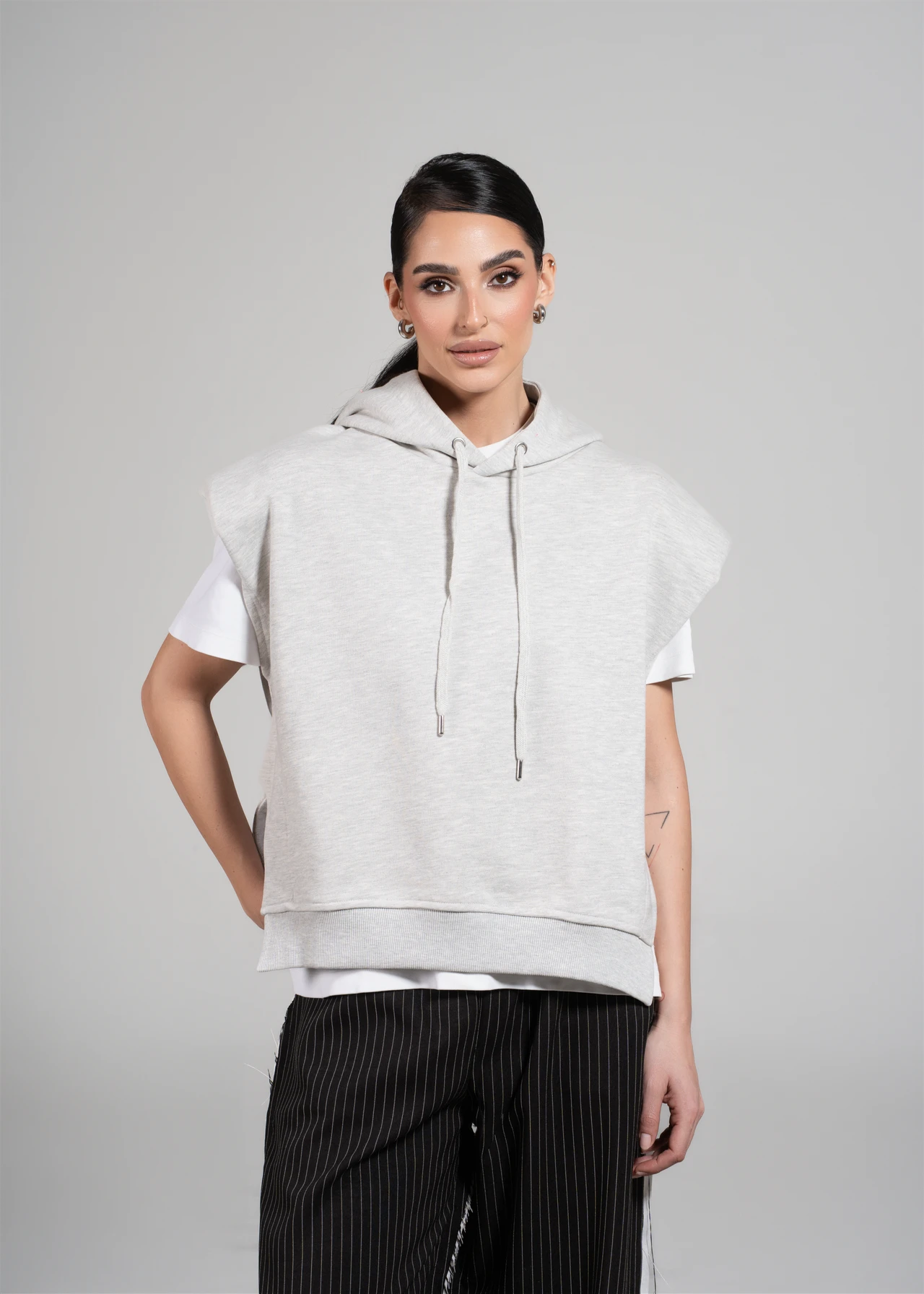 Hoodie Prsluk
